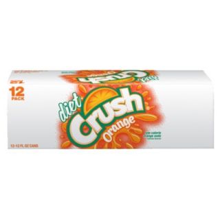 Crush Diet Orange Soda 12 oz, 12 pk