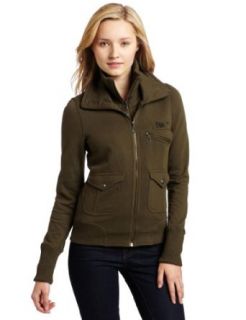 Fox Juniors Wage Peace Zip Jacket, Military, X Large at  Womens Clothing store: Wool Outerwear Coats