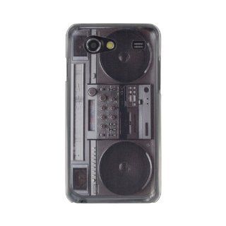 Best Retro Vintage 80s Boombox Stereo Radio embossed hard case cover for Samsung Galaxy S Advance i9070: Cell Phones & Accessories