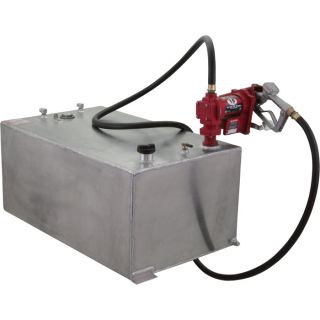 RDS Rectangular Auxiliary Transfer Fuel Tank — 55 Gallon, Smooth, Model# 71109  Auxiliary Transfer Tanks