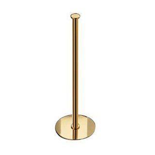 Nameeks 89123 O Windisch Roll Toilet Tissue Holder, Gold   Toilet Paper Holders  
