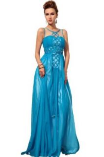 Cozyin Women's Gauze Beads Embroidery Dress at  Womens Clothing store: Long Dresses