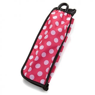 V. swish Heat Solutions Pink Polka Dot Case & Hot Mat