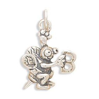 Sterling Silver Spelling Bee Charm Bead Charms Jewelry