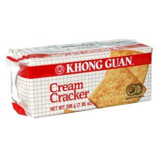 Khong Guan Cream Crackers, 7 Ounce Pack (Pack of 24)  Grocery & Gourmet Food