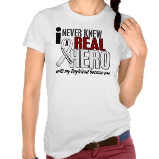 Never Knew A Real Hero 2 Boyfriend Lung Cancer Tees