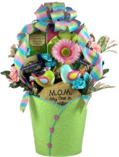 Gift Basket Village Gift Basket for Mom, My One In A Million Mom : Grocery & Gourmet Food