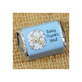 Boy Baby Shower Mini Candy Wrappers Lamb: Health & Personal Care