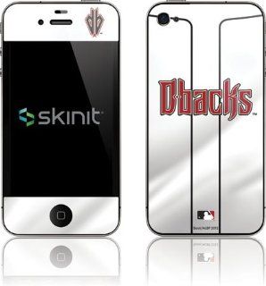 MLB   Arizona Diamondbacks   Arizona Diamondbacks Home Jersey   iPhone 4 & 4s   Skinit Skin: Cell Phones & Accessories