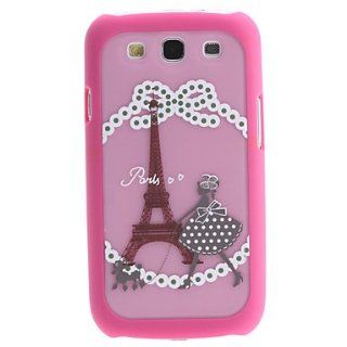 Rayshop   Eiffel Tower Pattern 2 in 1 Detachable Hard Case for Samsung Galaxy S3 I9300 Cell Phones & Accessories