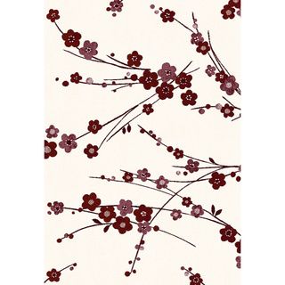 Eternity Cherry Blossom Multi Area Rug (53 X 77)