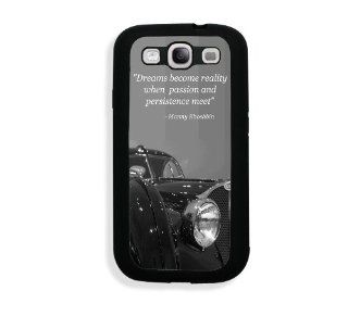 Manny Khoshbin Inspirational Quote Bugatti Samsung Galaxy S3 SIII i9300 Case Fits   Samsung Galaxy S3 SIII i9300: Cell Phones & Accessories