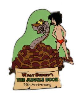 Disney Pins Jungle Book 35th Mowgli & Kaa Toys & Games