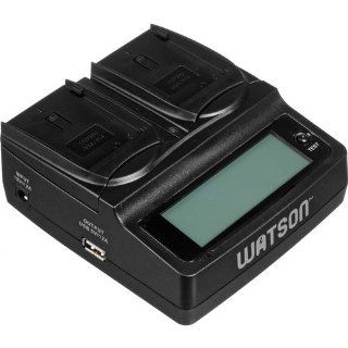 Watson Duo LCD Charger with 2 EN EL15 Battery Plates : Camera And Camcorder Battery Chargers : Camera & Photo
