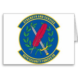 The 60th Security Forces Squadron Cards