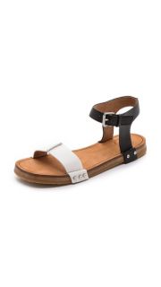 Marc by Marc Jacobs Nailed It Flat Buckle Sandals