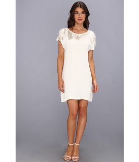 French Connection Icicle Storm Dress 71aqj Willow White