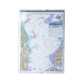 Neuse River, NC to Myrtle Grove Sound, NC Intra Coastal Waterway Chart : Fishing Charts And Maps : Sports & Outdoors