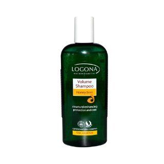 Logona Naturkosmetik Honey Beer Volume Shampoo For Fine Weak Hair   8.5 Oz : Beauty
