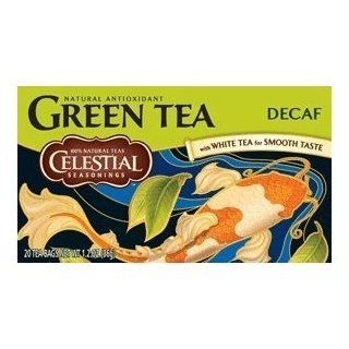 Celestial Seasonings Green Tea Decaffeinated 20 bag ( Value Bulk Multi pack): Health & Personal Care
