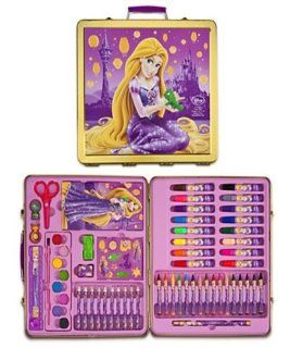 Disney Tangled Rapunzel Complete Art Supply Set 130 Pieces!! Let Down Your Hair