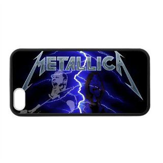 Diy Phone Cover Custom Metallica Rock Band Heavy Metal Music Printed Protective Case Cover for iPhone 5/5S TPU (Laser Technology) DPC 17489 (3): Cell Phones & Accessories