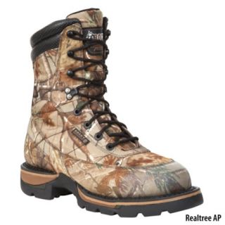 ROCKY Mens Long Range 800g Cordura Hunting Boot   Realtree AP Camo 445231