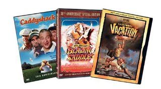 Slapstick Comedy 3 Pack (Caddyshack / Blazing Saddles / National Lampoon's Vacation): Chevy Chase, Rodney Dangerfield, Bill Murray, Beverly D'Angelo, Cleavon Little, Gene Wilder, Ted Knight, Michael O'Keefe, Sarah Holcomb, Scott Colomby, Cindy 