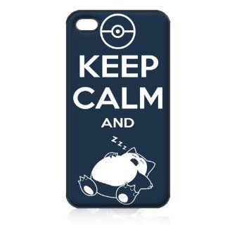 Keep Calm and Zzz Pokemon Hard Case Skin for Iphone 4 4s Iphone4 At&t Sprint Verizon Retail Packing.: Everything Else