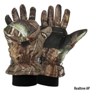 Guide Series Womens Camo Pop Top Mitten with Heater Pocket 441691