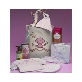 New Baby Girl Personalized Gift Basket : Gourmet Gift Items : Grocery & Gourmet Food