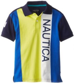 Nautica Boys 8 20 Pieced Pique Polo Shirt: Clothing