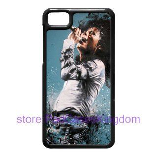 BlackBerry Z10 cover hard case with popular star Michael Jackson background designed by padcasekingdom Cell Phones & Accessories