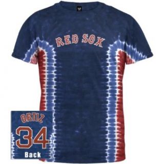 Boston Red Sox   David Ortiz #34 Tie Dye T Shirt Sports & Outdoors