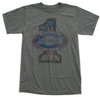 Chevorlet #1 Genine parts Chevrolet Detroit, Mi. USA"T shirt: Clothing
