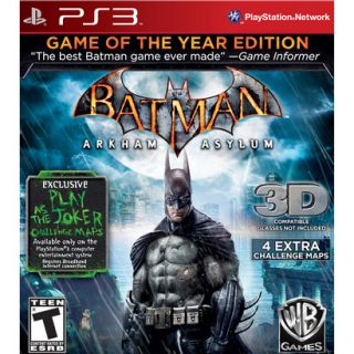 Batman: Arkham Asylum    Game of the Year Editio