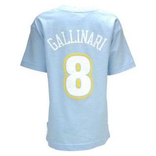 Denver Nuggets Danilo Gallinari Profile NBA Youth Name And Number T Shirt : Sports Fan T Shirts : Sports & Outdoors