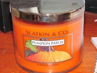 Shop Slatkin & Co. Pumpkin Patch Scented Candle 3 Wick 14.5 oz Bath & Body Works at the  Home Dcor Store. Find the latest styles with the lowest prices from Slatkin & Co.