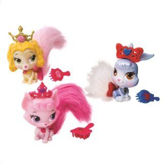 Disney Princess Palace Pets Furry Tail Friends 3 pack, Berry, Teacup, & Beauty: Toys & Games