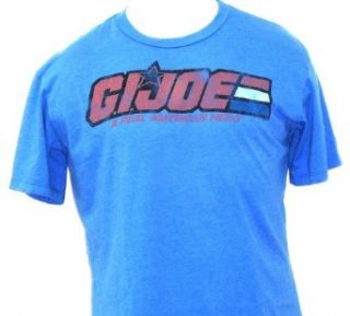 GI Joe Knowing Is Half The Battle 1980s Logo Mens Vintage T shirt By Junk Food Clothing: Clothing