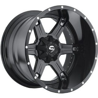 Fuel Driller 20 Black Wheel / Rim 5x4.5 & 5x5.0 with a  44mm Offset and a 78.1 Hub Bore. Partnumber D25620202647: Automotive