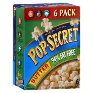Pop Secret 94% Fat Free Buttered Popcorn 6 pk