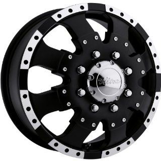 Ultra Goliath Dually 17 Black Wheel / Rim 8x6.5 with a 129mm Offset and a 130 Hub Bore. Partnumber 023 7681FB Automotive