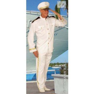 Captain Kapitn Marine Kostm Uniform Fasching Herren L   52/54: Spielzeug