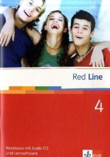 Red Line. Unterrichtswerk fr Realschulen / Workbook mit Audio CD und Lernsoftware 8. Schuljahr: Frank Hass: Bücher