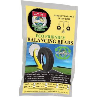 Esco Balancing Beads — Case of 24 6-Oz. Bags, Model# 20470C  Tire Balancing Beads