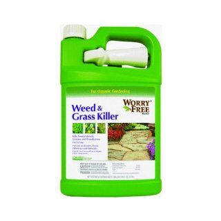 Worry Free Weed and Grass Killer Ready to Use Spray, 1 Gallon (Discontinued by Manufacturer) : Patio, Lawn & Garden