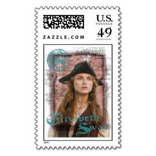 Pirates Of The Caribbean Elizabeth Swann Disney Stamps