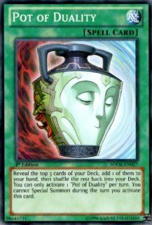 Yu Gi Oh!   Pot of Duality (SDOK EN027)   Structure Deck: Onslaught of the Fire Kings   1st Edition   Common: Toys & Games