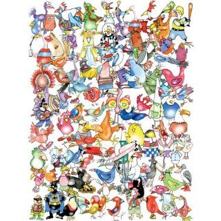 One Hundred Birds and a Nest   750 Piece Jigsaw Puzzle: Toys & Games